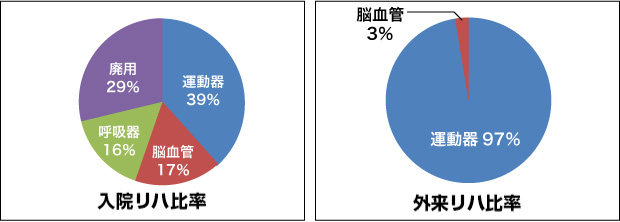 入院リハ比率