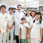 四街道中学校職場体験
